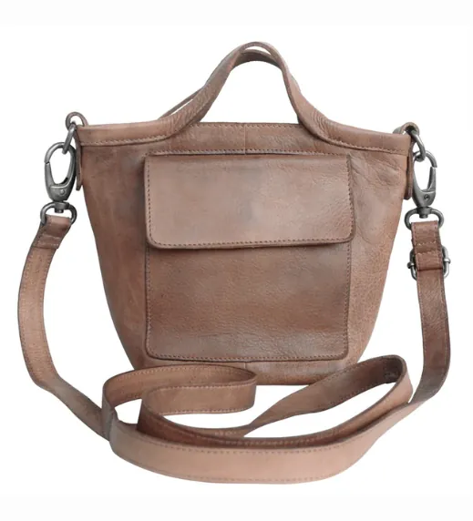 Mick Leather Crossbody Bag